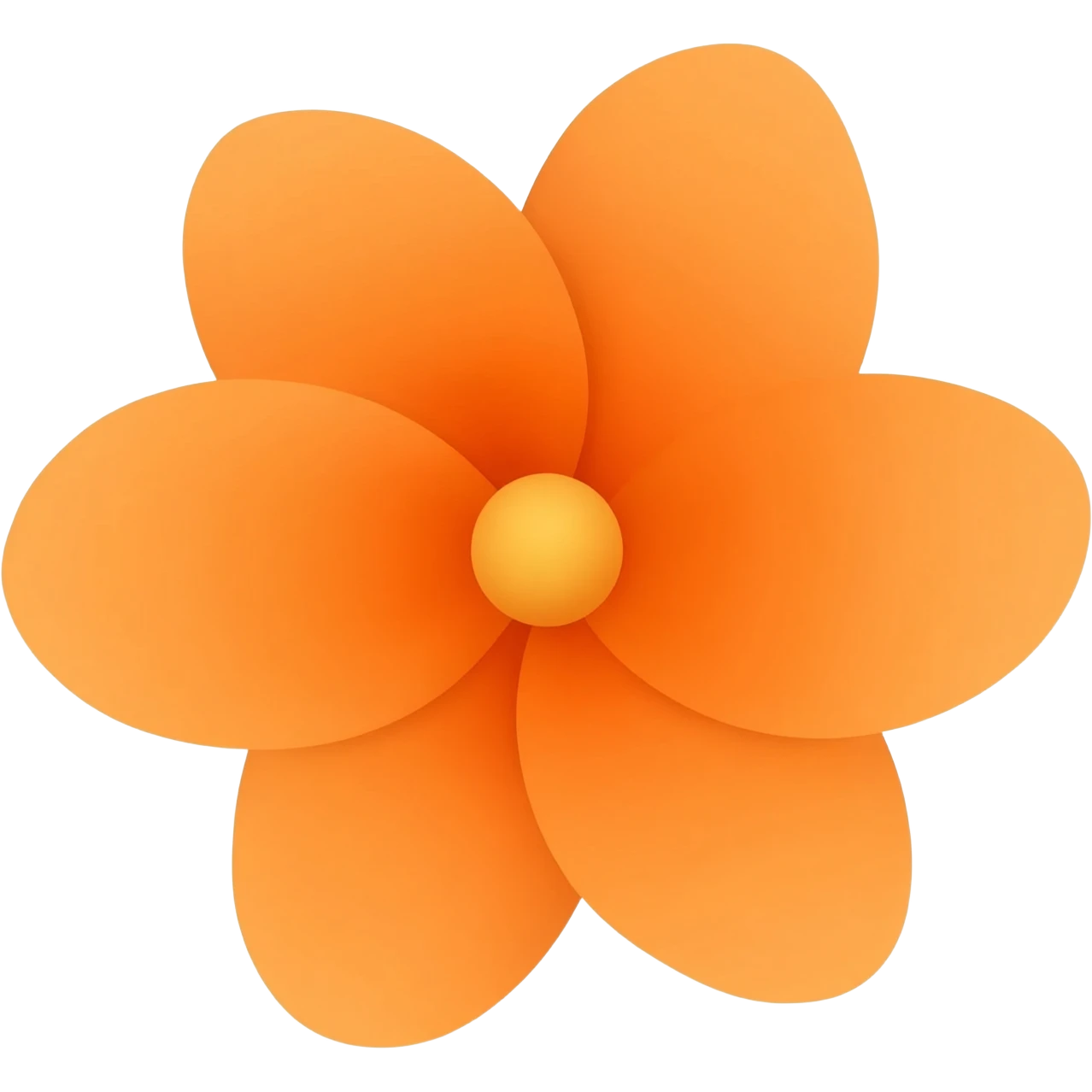 Orange blossom emoji