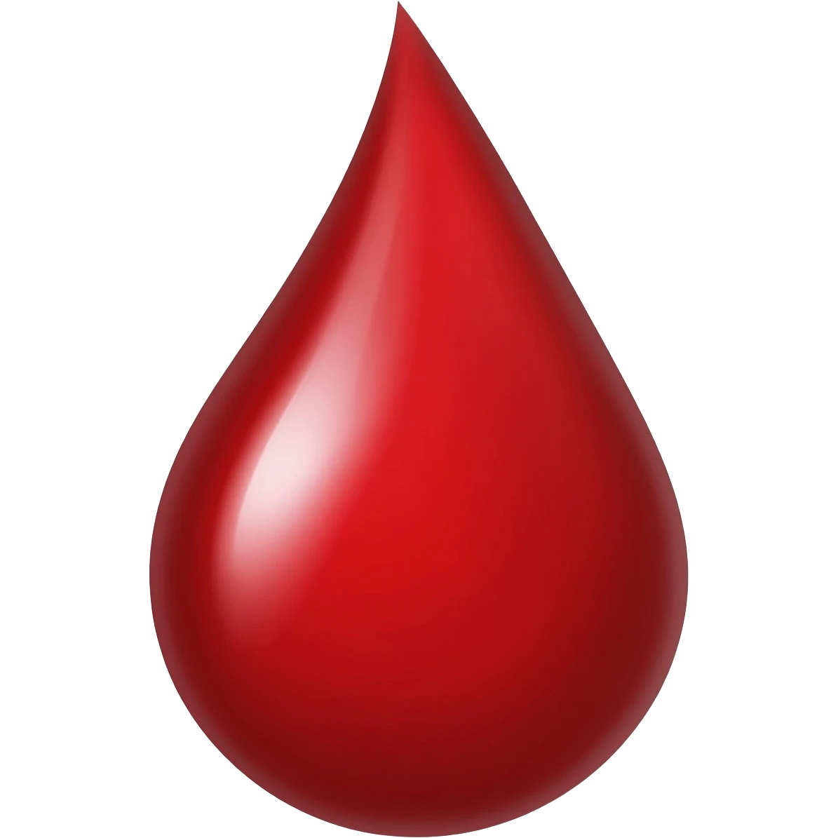 a drop of blood emoji