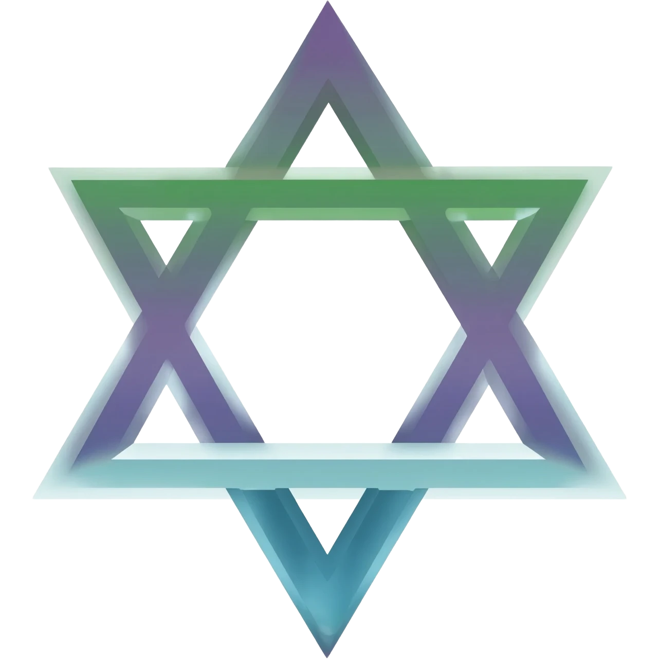 dont add all the greens and purple and create me a bahai symbol emoji