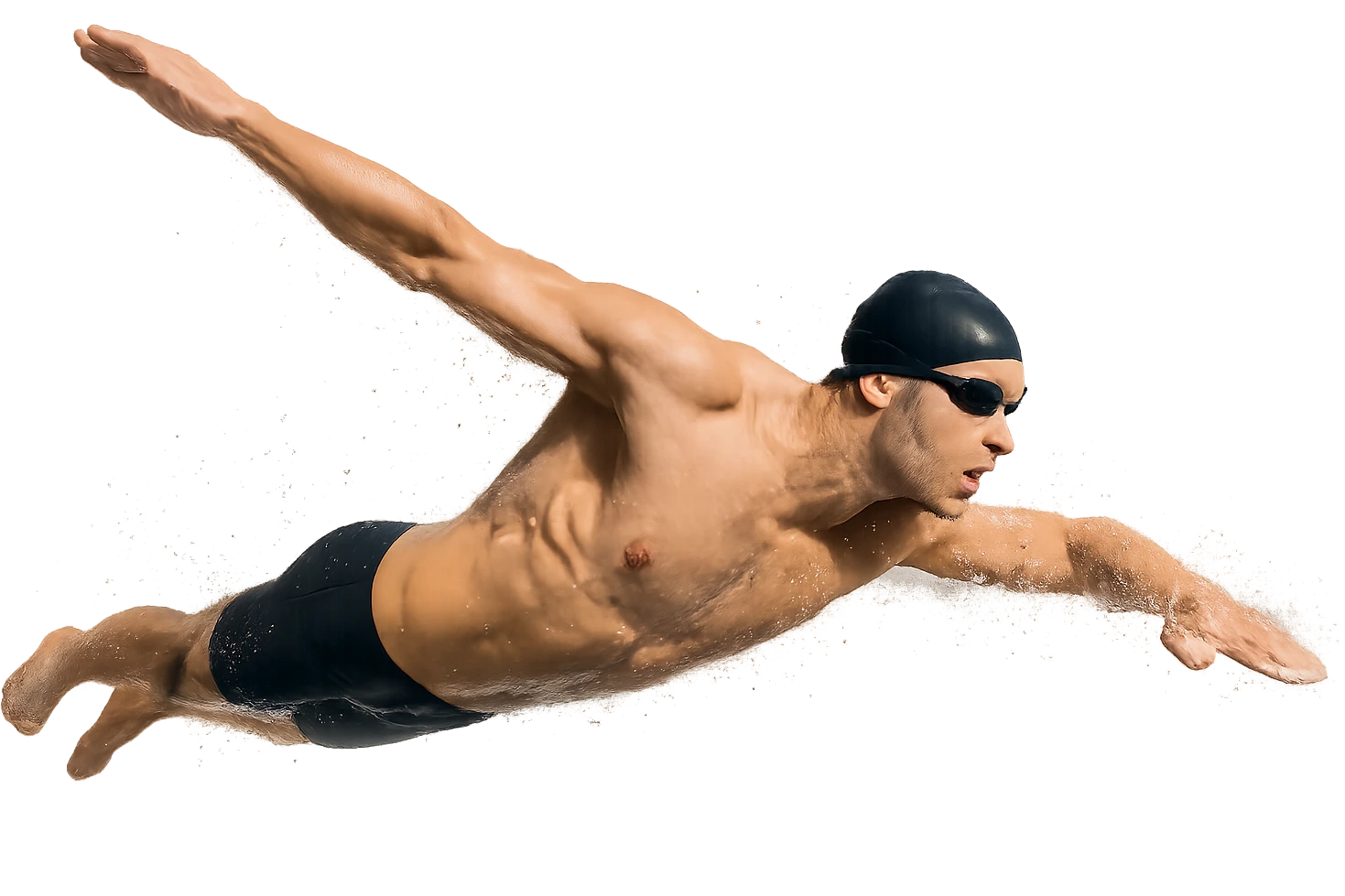 Nuoto senza sfondo emoji