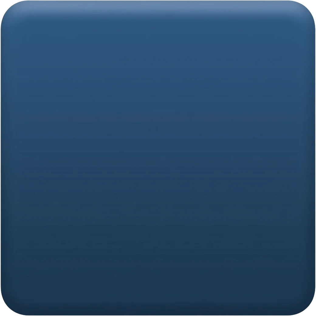 Square in  dark blue emoji