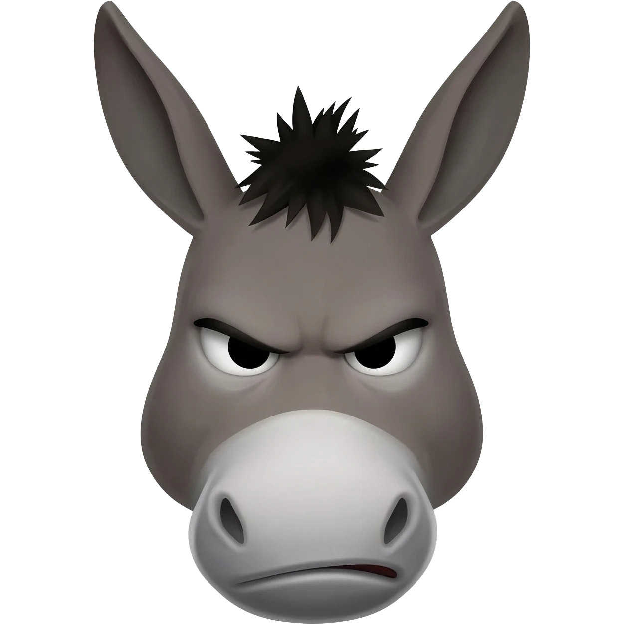 angry donkey emoji emoji