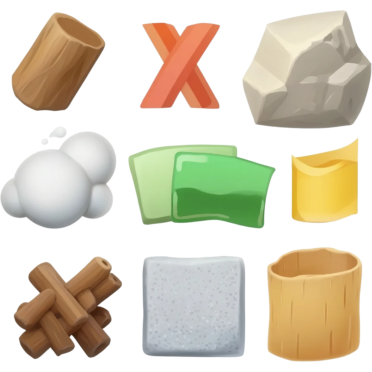 materiales emoji