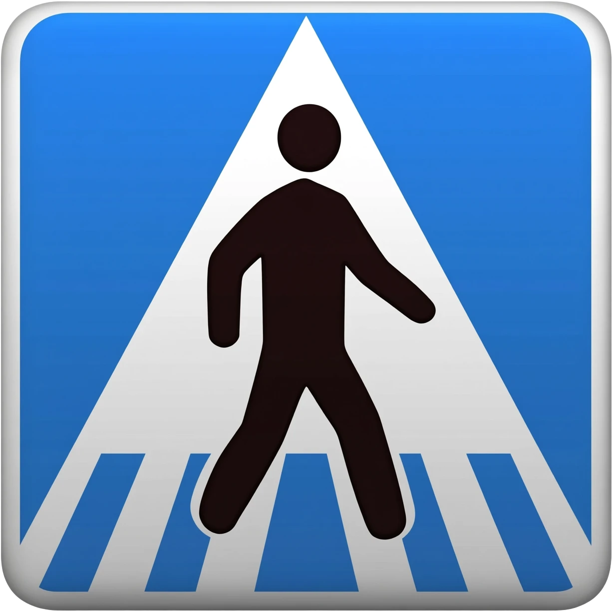 an emoji a pedestrian crossing emoji