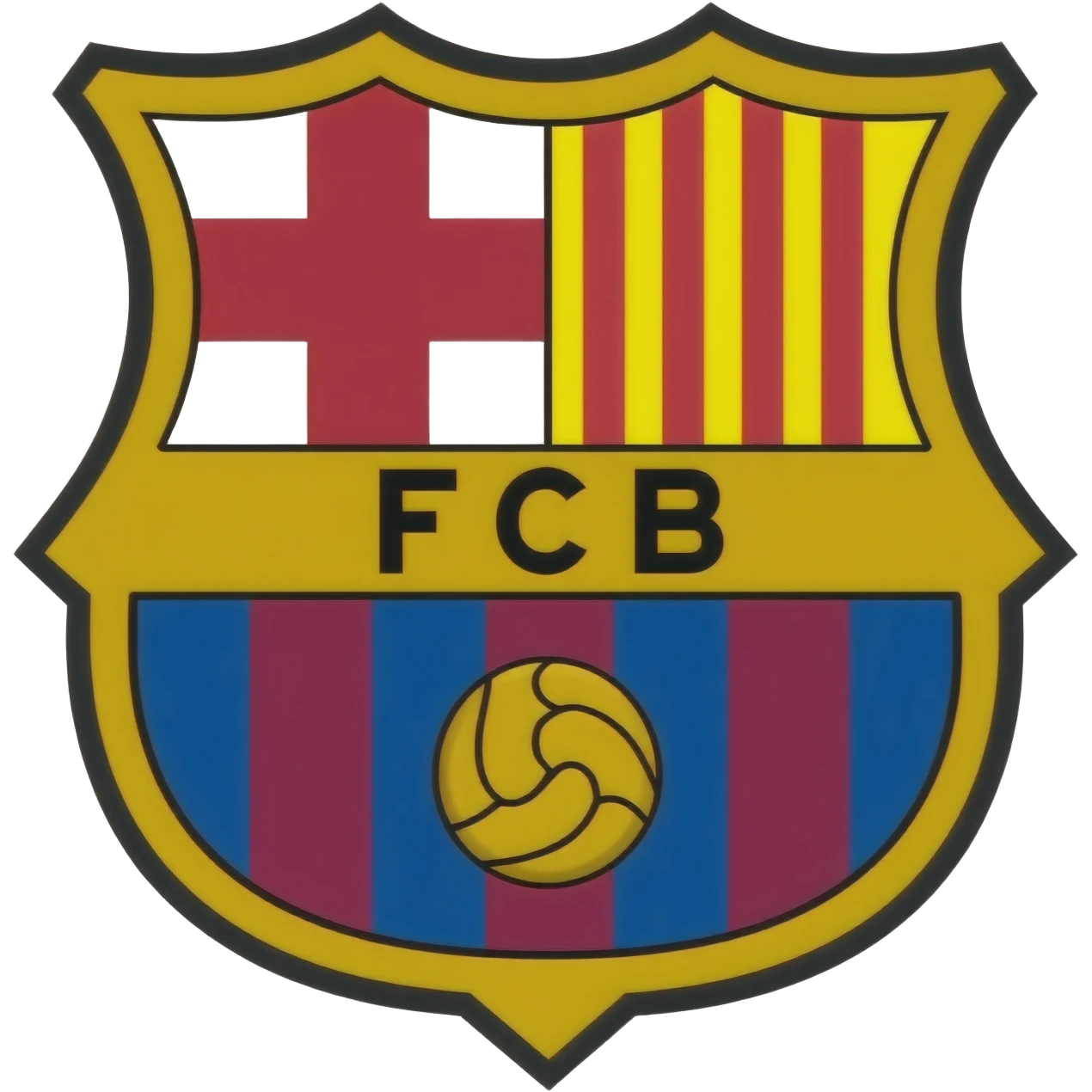 Escudo del FC Barcelona emoji