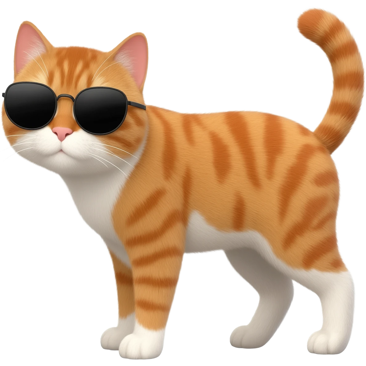 Cat wearing sunglasses emoji
