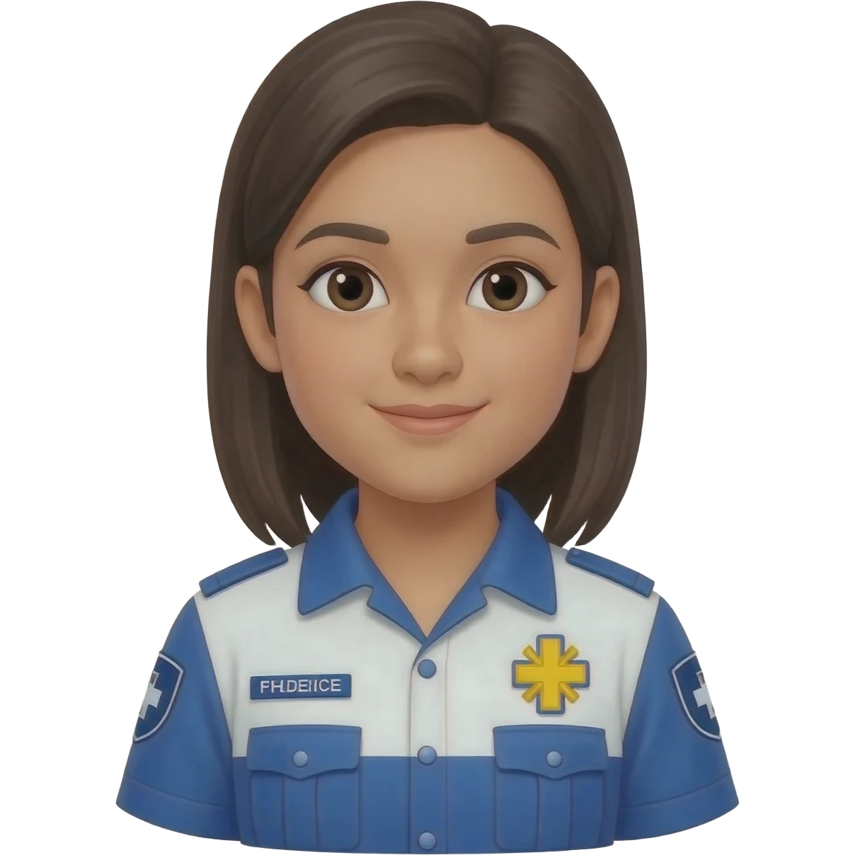 Filipino man paramedic uniform with shoes emoji