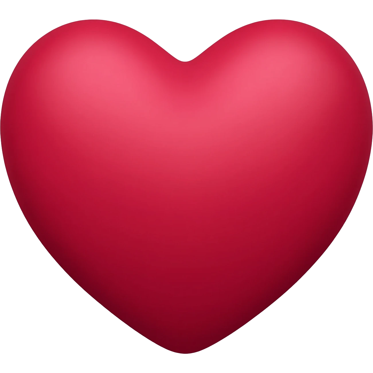 Create a maroon heart emoji emoji