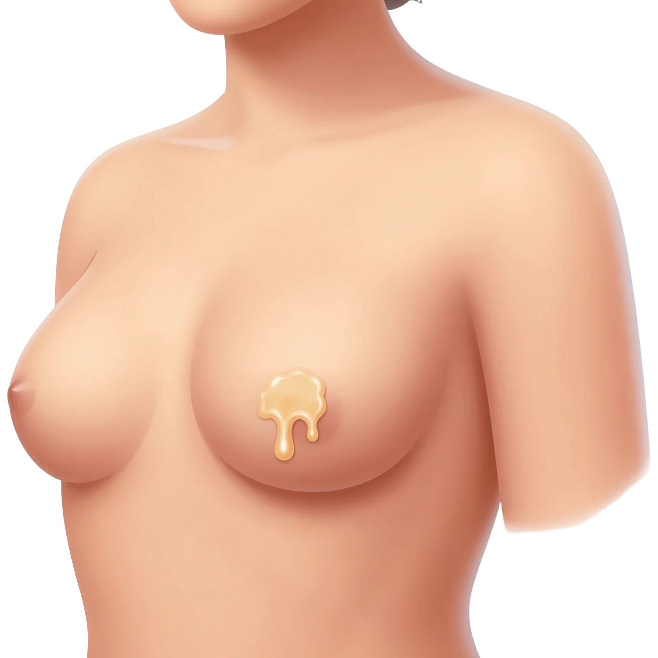 Cum on Tits. Showing just tits emoji