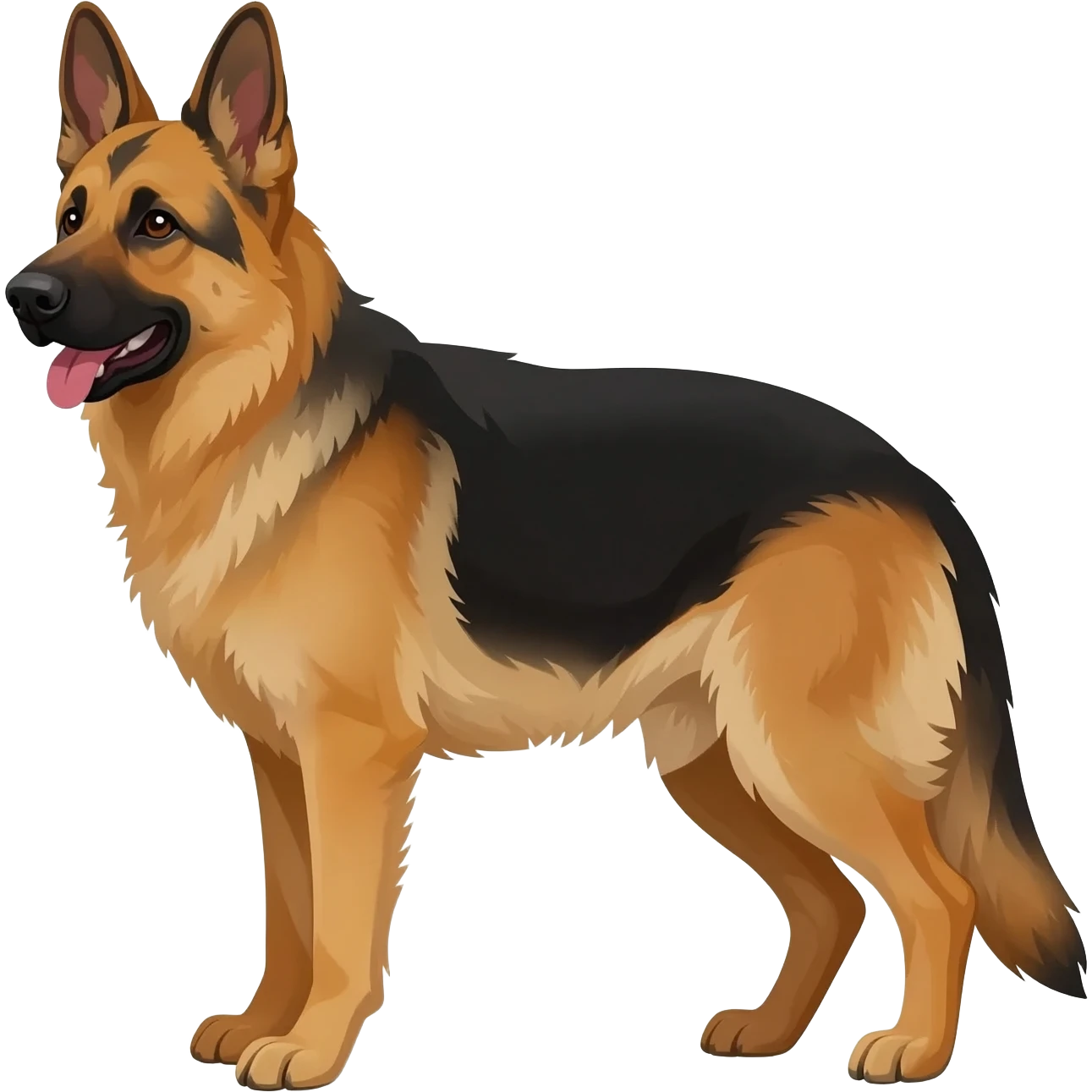 German Shepherd emoji