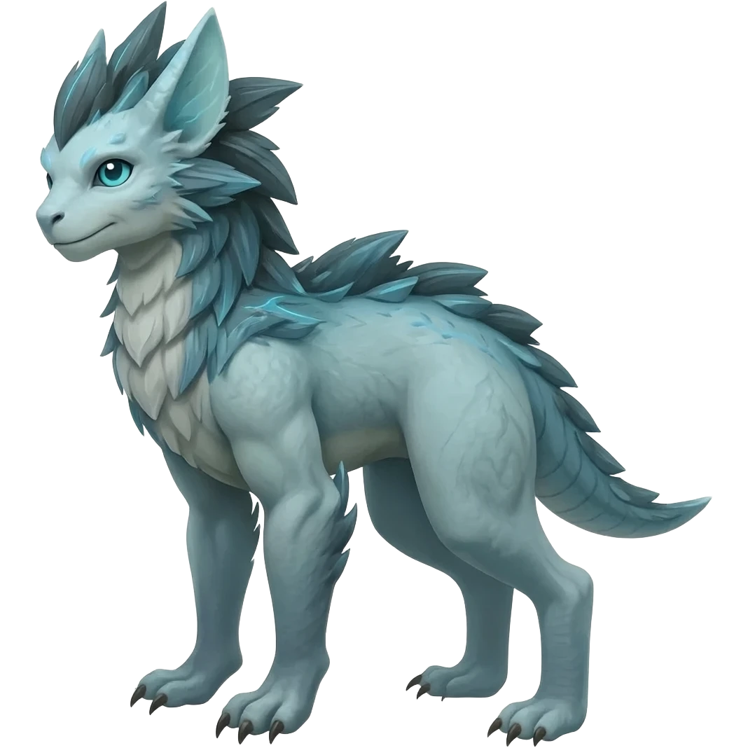 Protogen-Primagen-animal-fantasy-creature, full body emoji