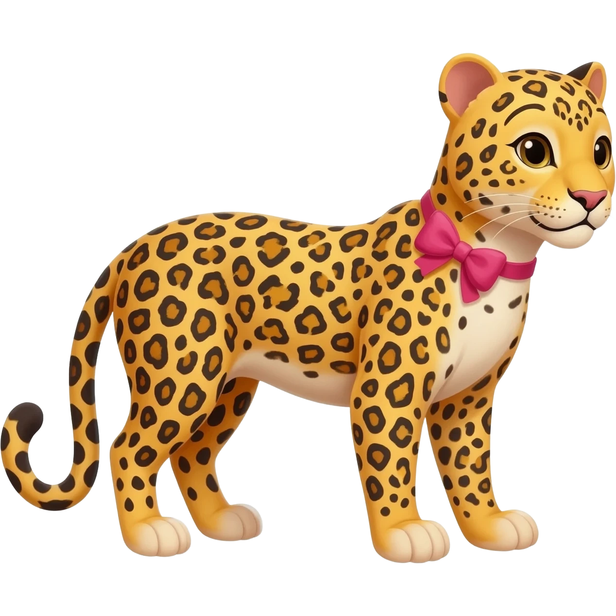 Leopard bow emojis emoji