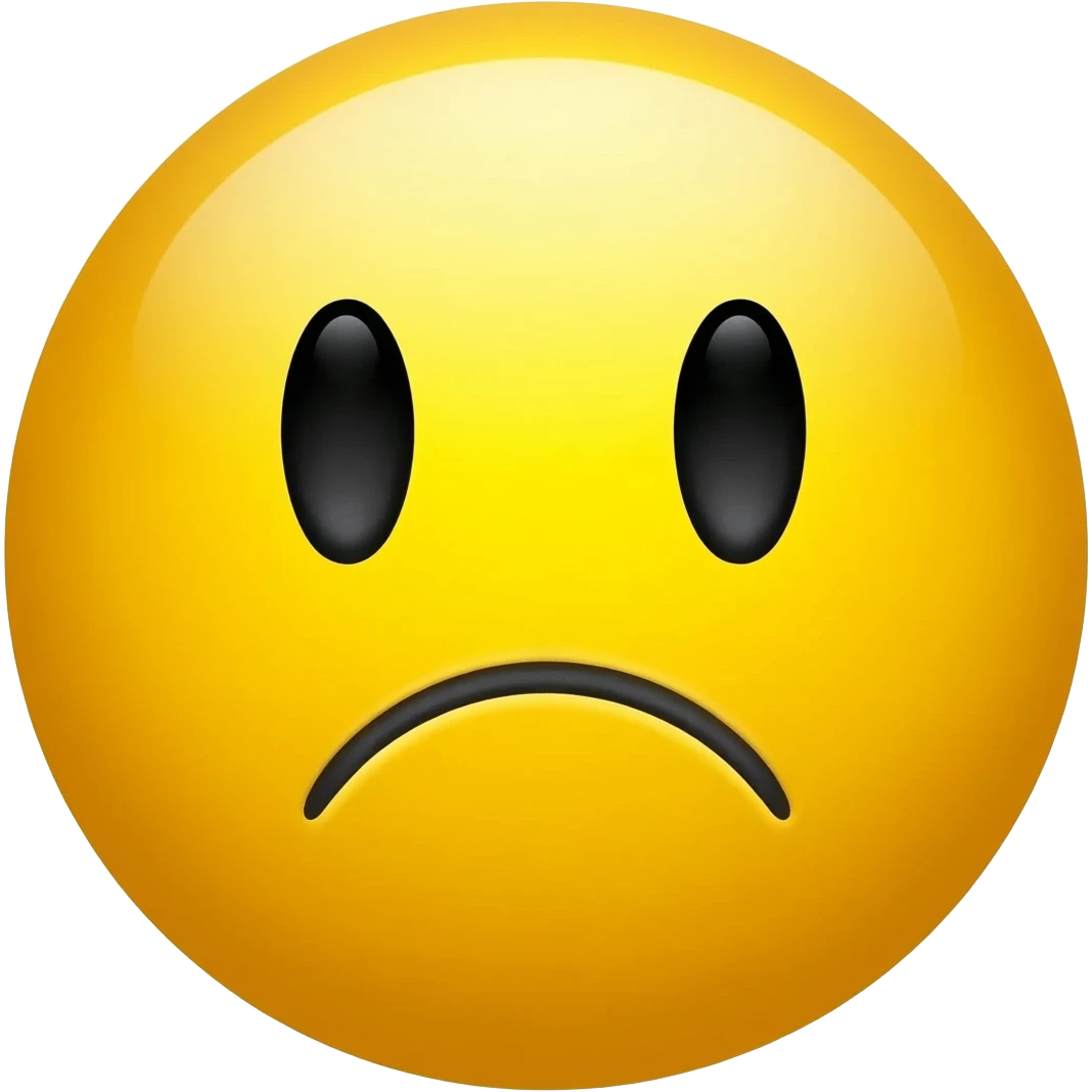 Yellow emoji cute angry face emoji