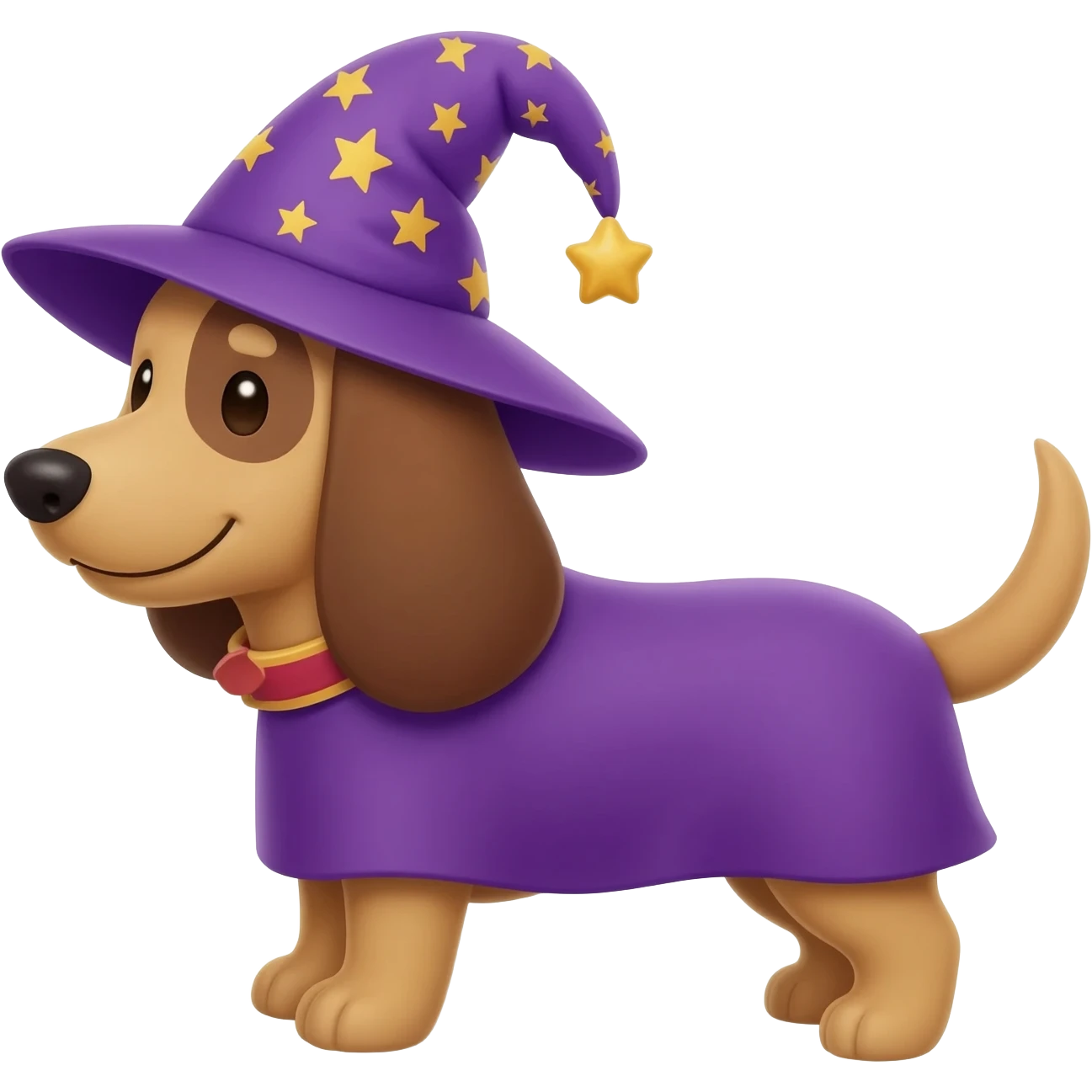 Dog wizard emoji