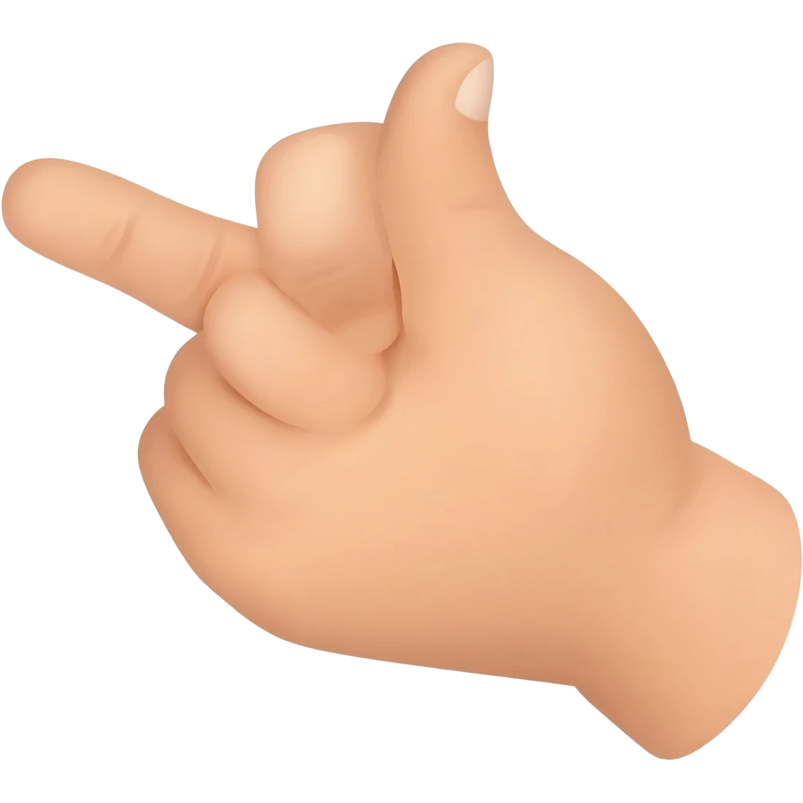 🖕🫰 fondi queste nella stessa mano emoji