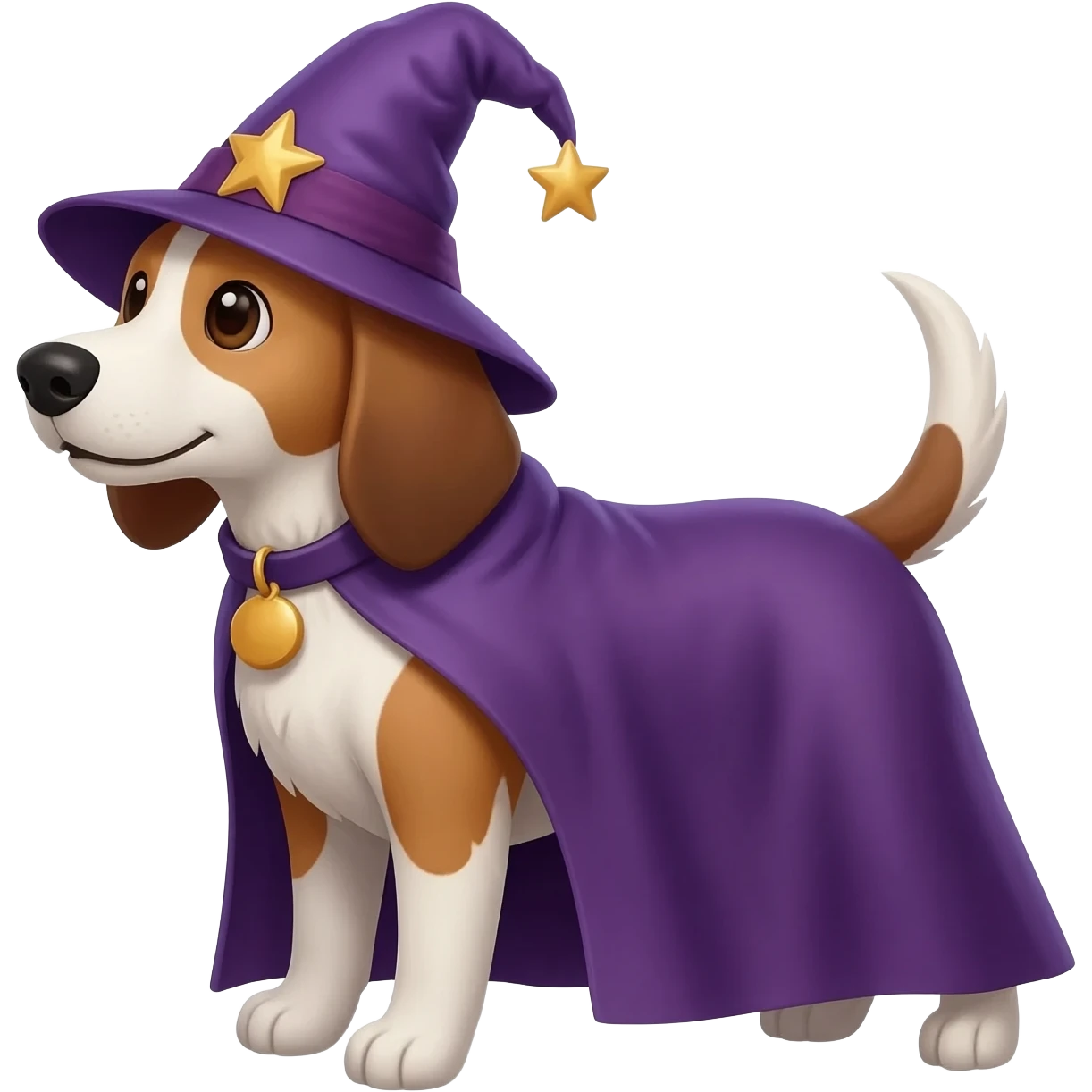 Dog wizard emoji