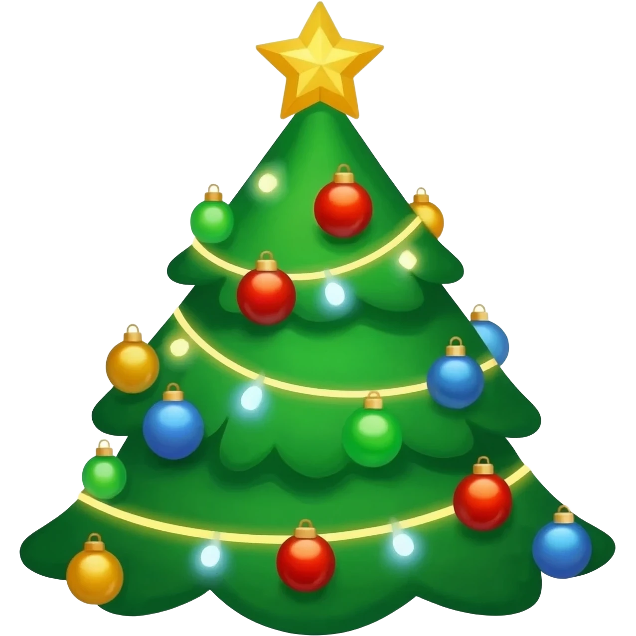 christmas tree emoji