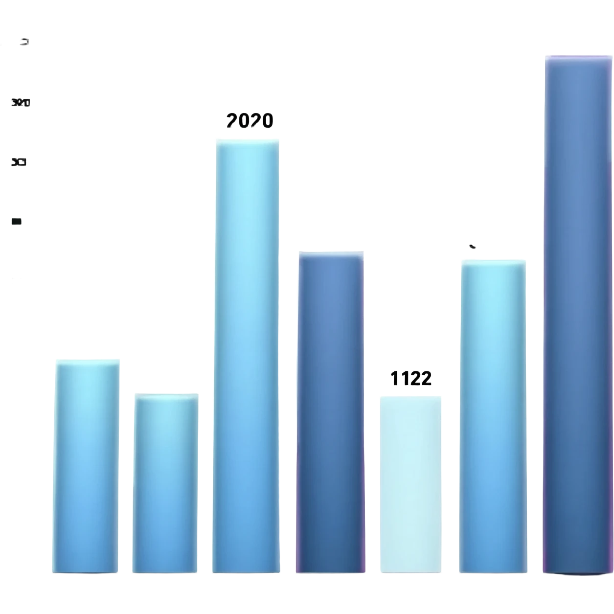 Airline passenger flows number graphs emoji