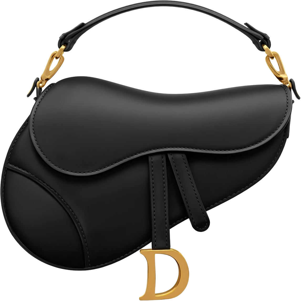 dior black saddle bag emoji