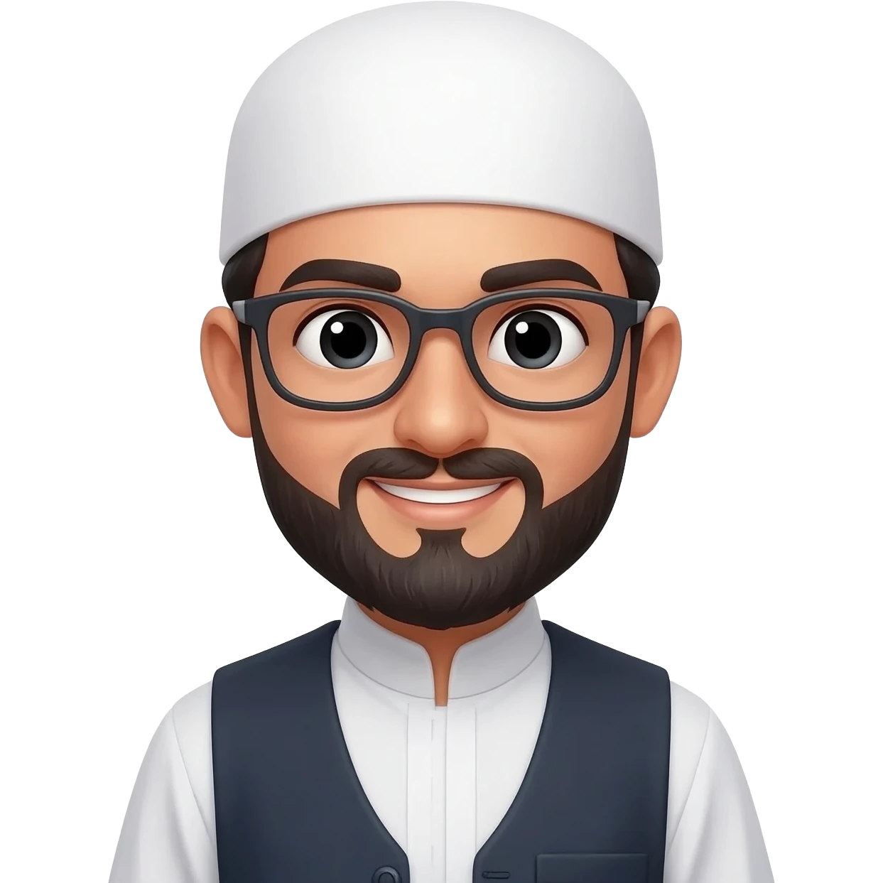 Succes young Al Qur'an teacher berkacamata emoji