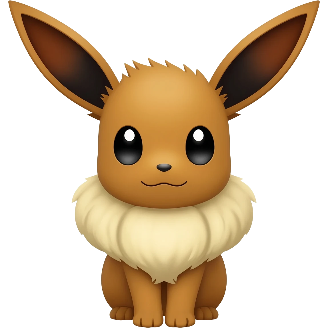 a happy Eevee emoji