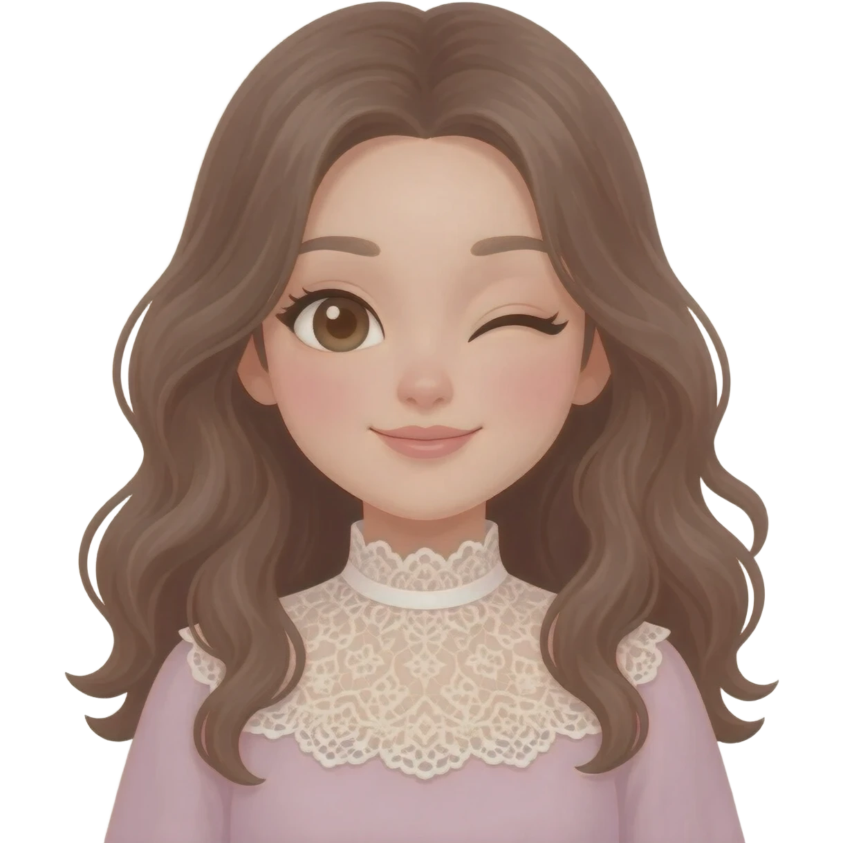 coqquette girl emoji