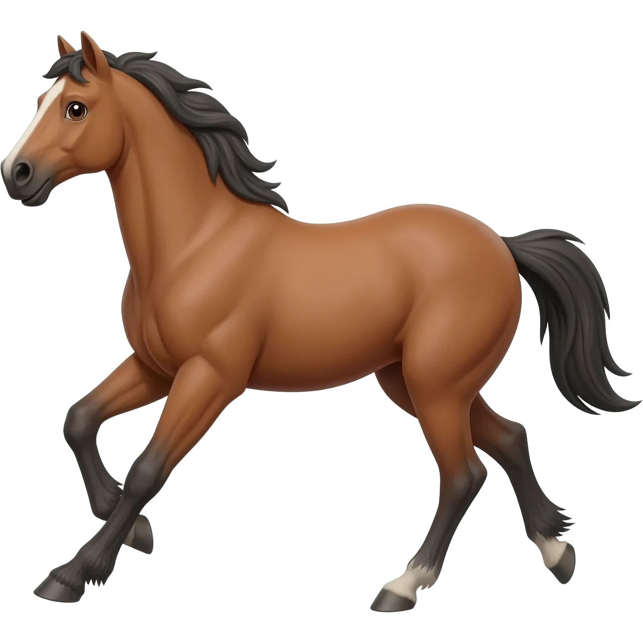 Horse running emogi emoji