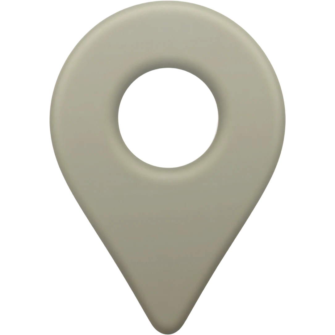 White Google maps emoji