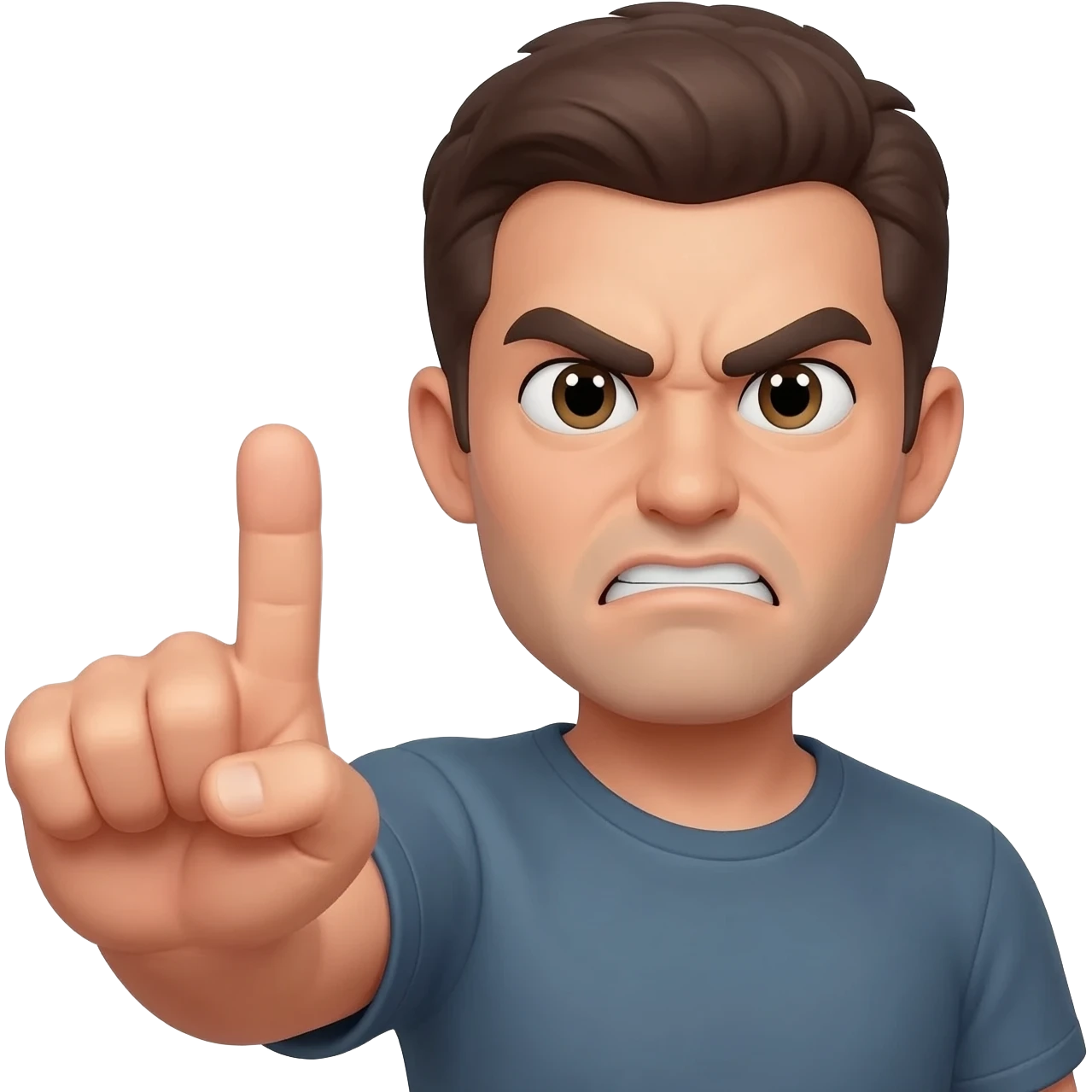 Make it a mad emoji with middle finger emoji
