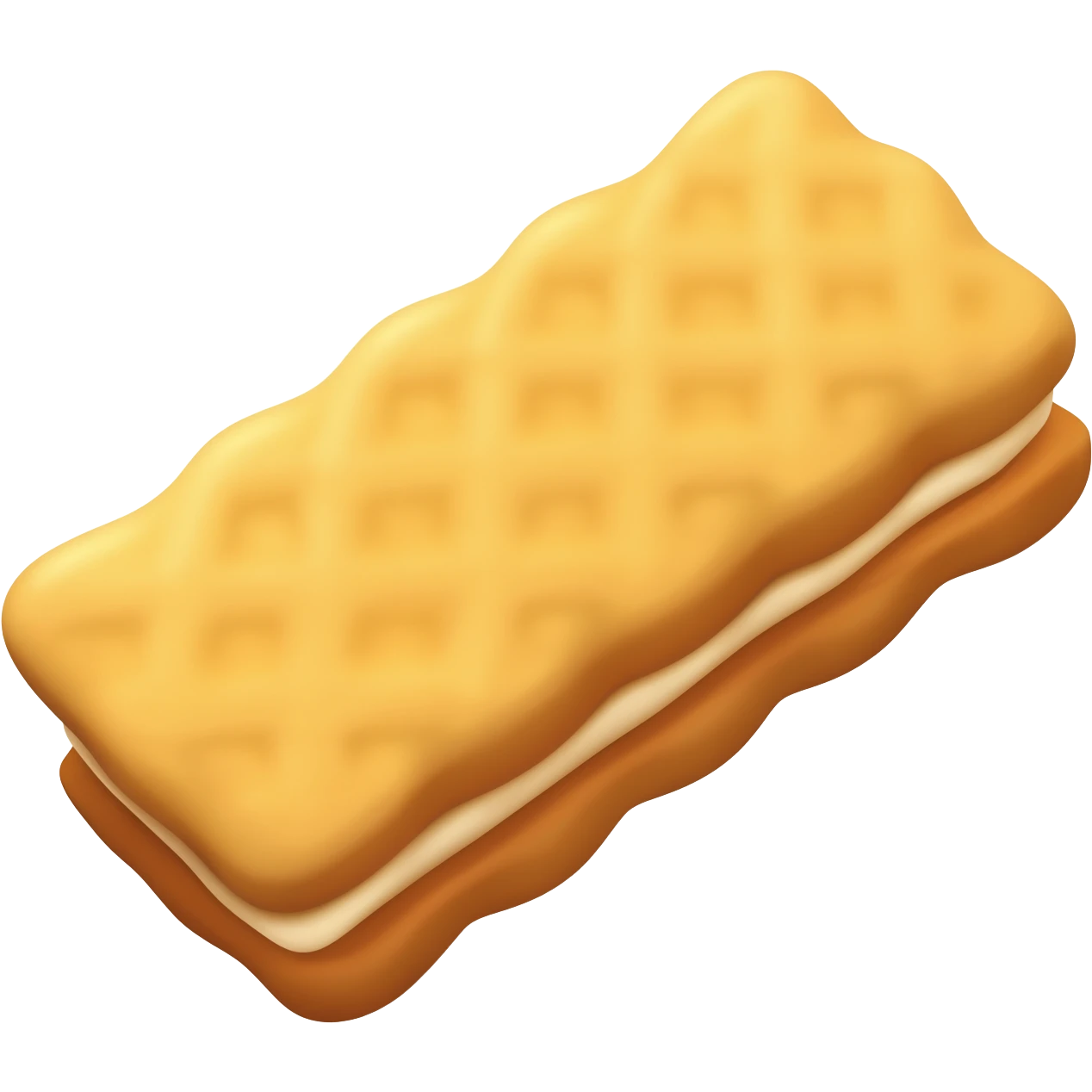 Custard cream emoji