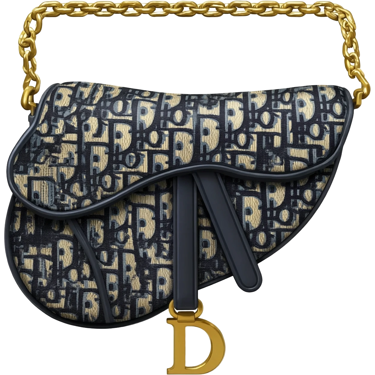 dior saddle bag emoji