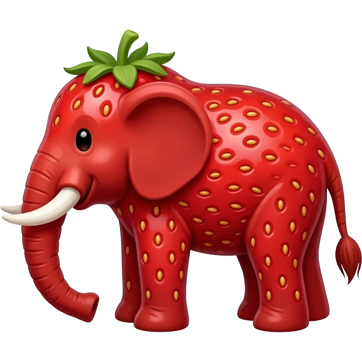 Strawberry éléphant emoji