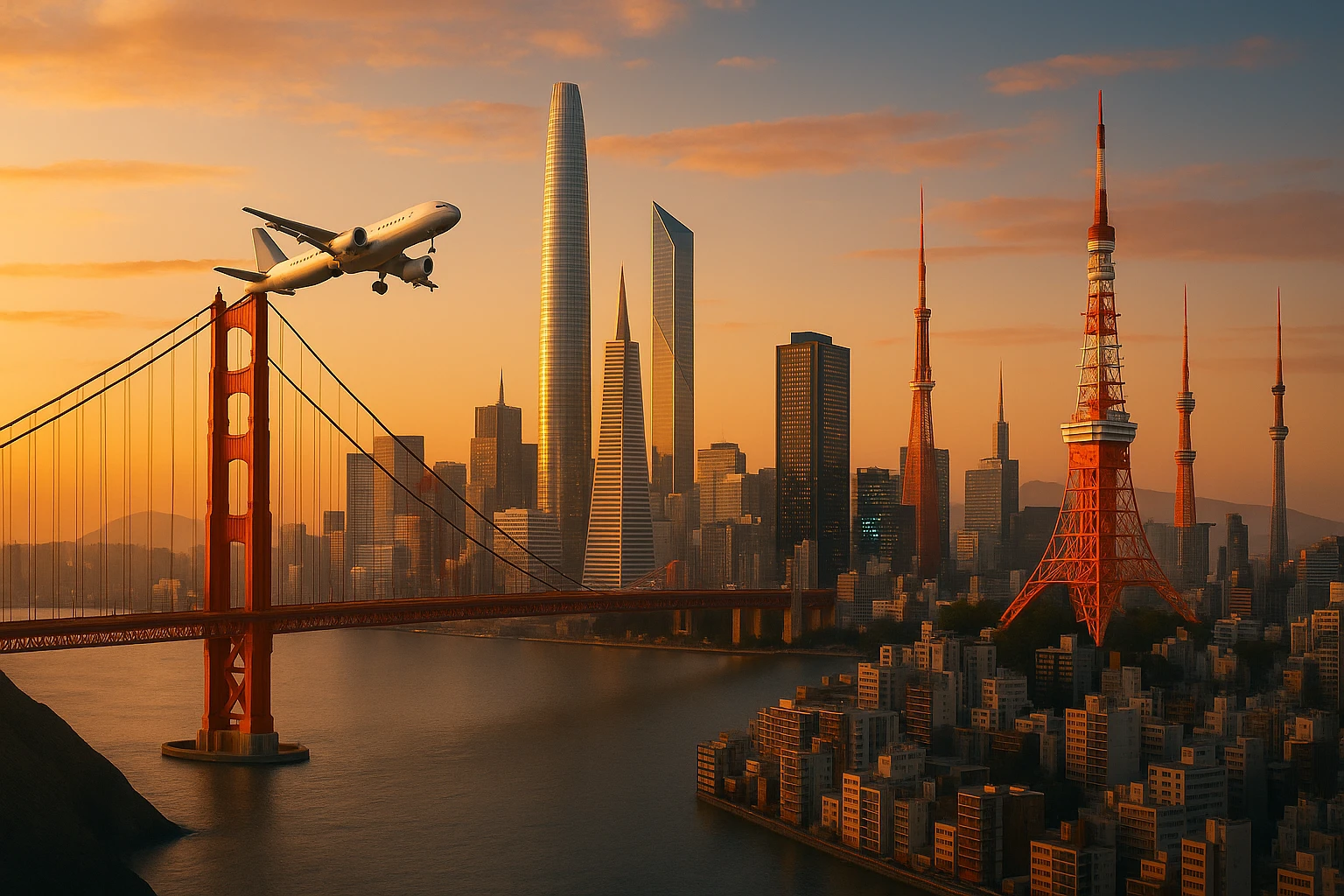 Add an airplane flying over  emoji