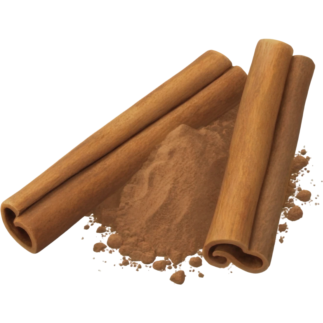 cinnamon stick and cocoa powder emoji