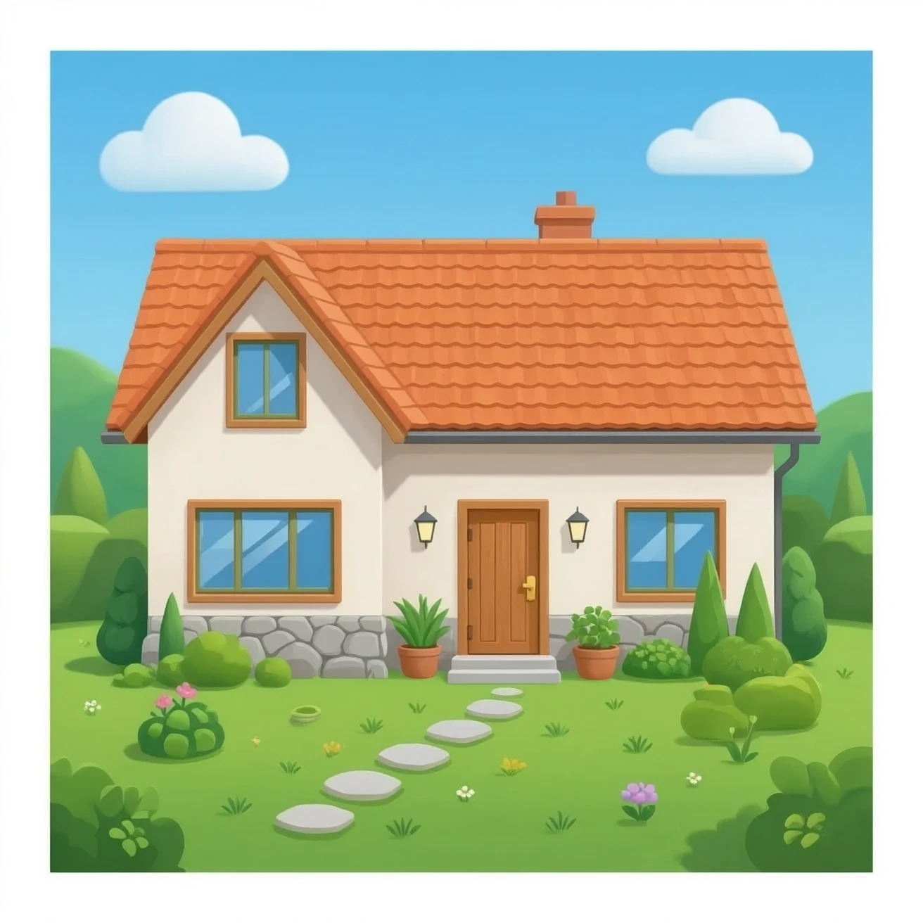 Abounded group house emoji