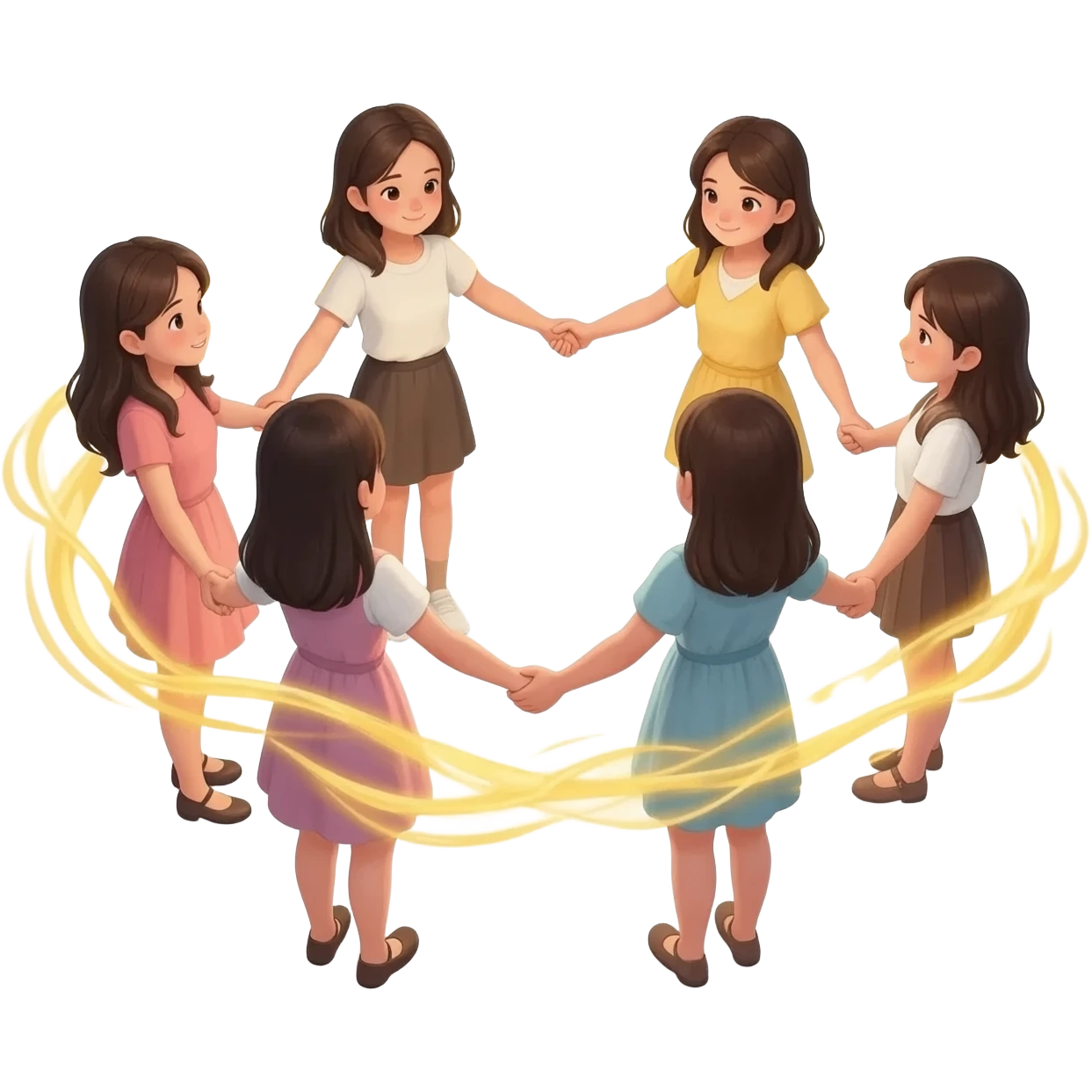 Manifest 6 girls emoji