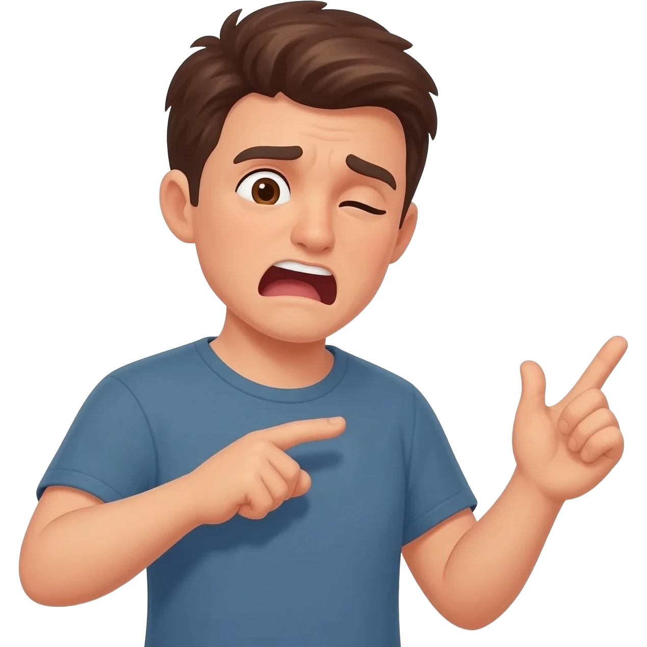 A person who has neurological disorder ASL for visuals for project emoji