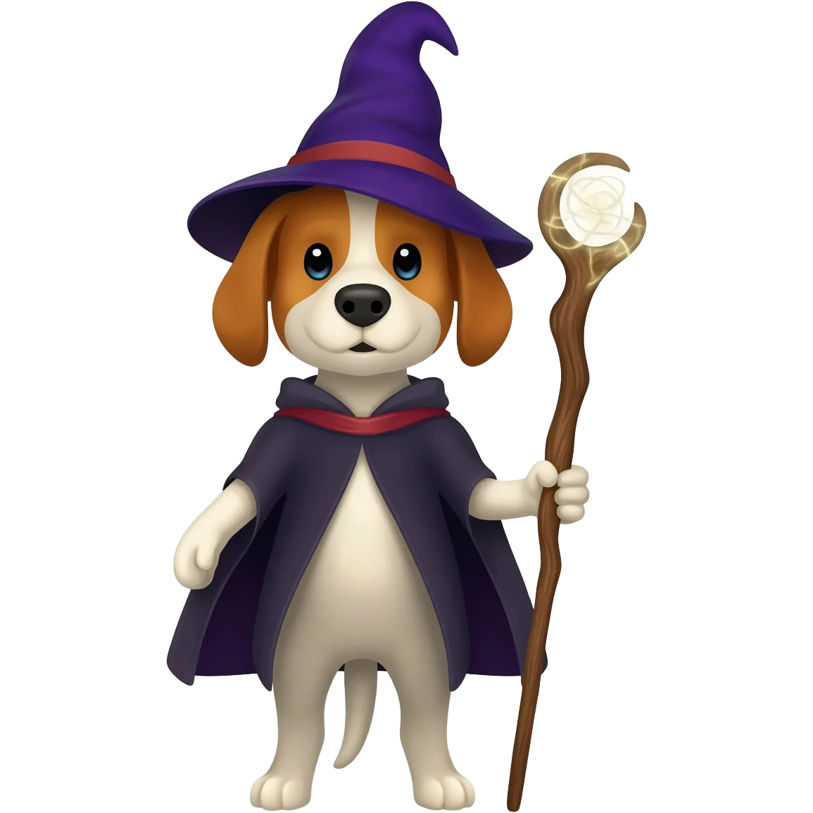 Dog wizard emoji