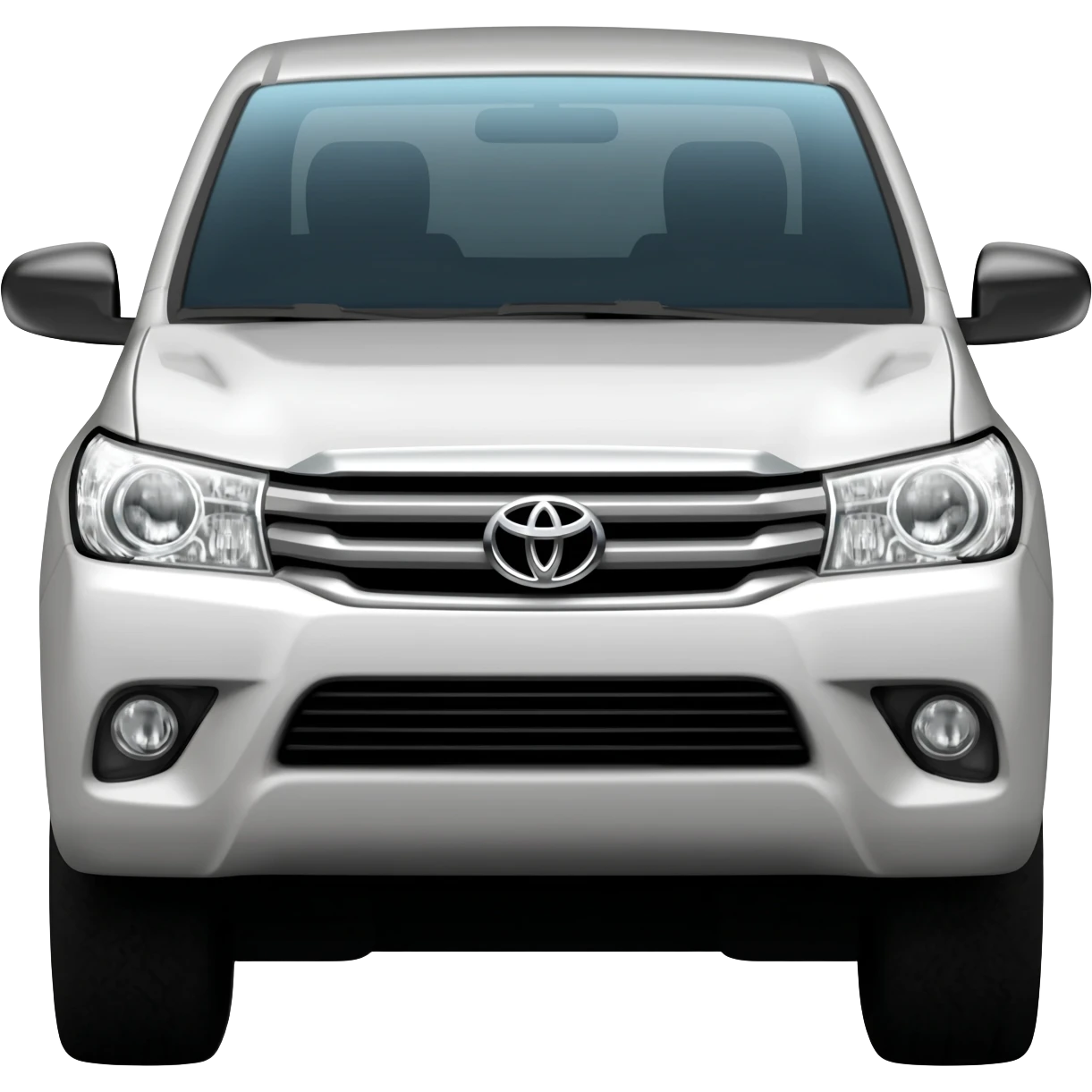 Hilux toyota 2014, white emoji