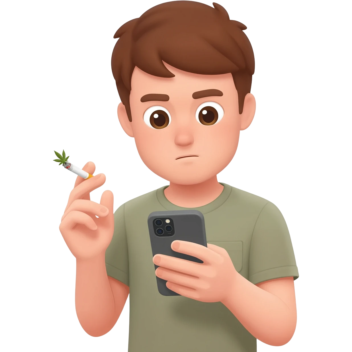 long lazy afternoons smoking pot and texting girls emoji