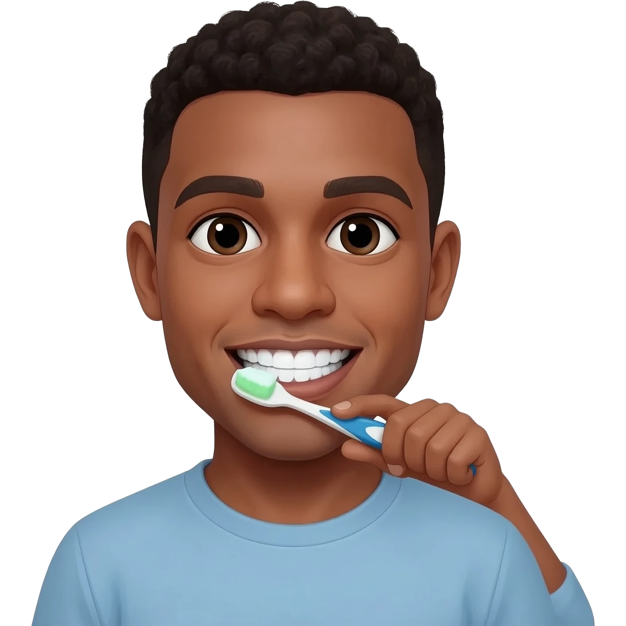 Benji Marshall brushing his teeth emoji