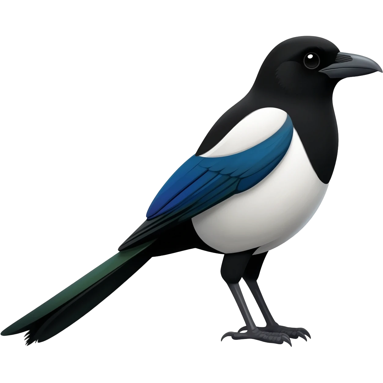 Magpie emoji