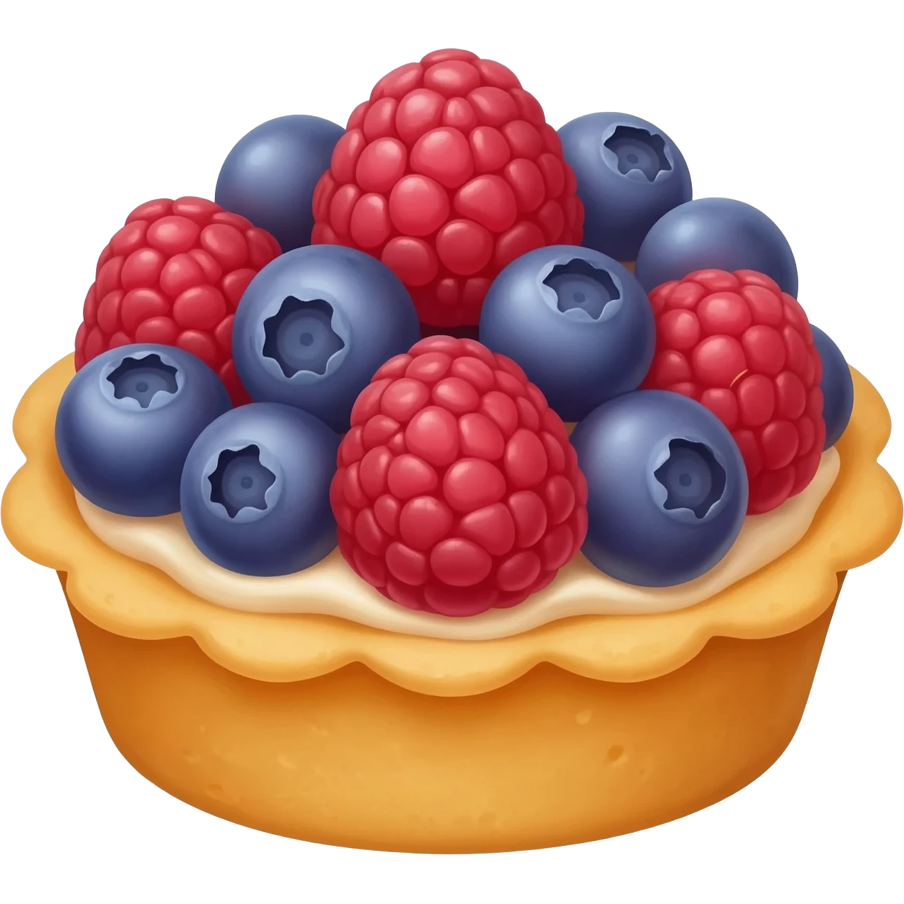 тарталетка з ягодами emoji