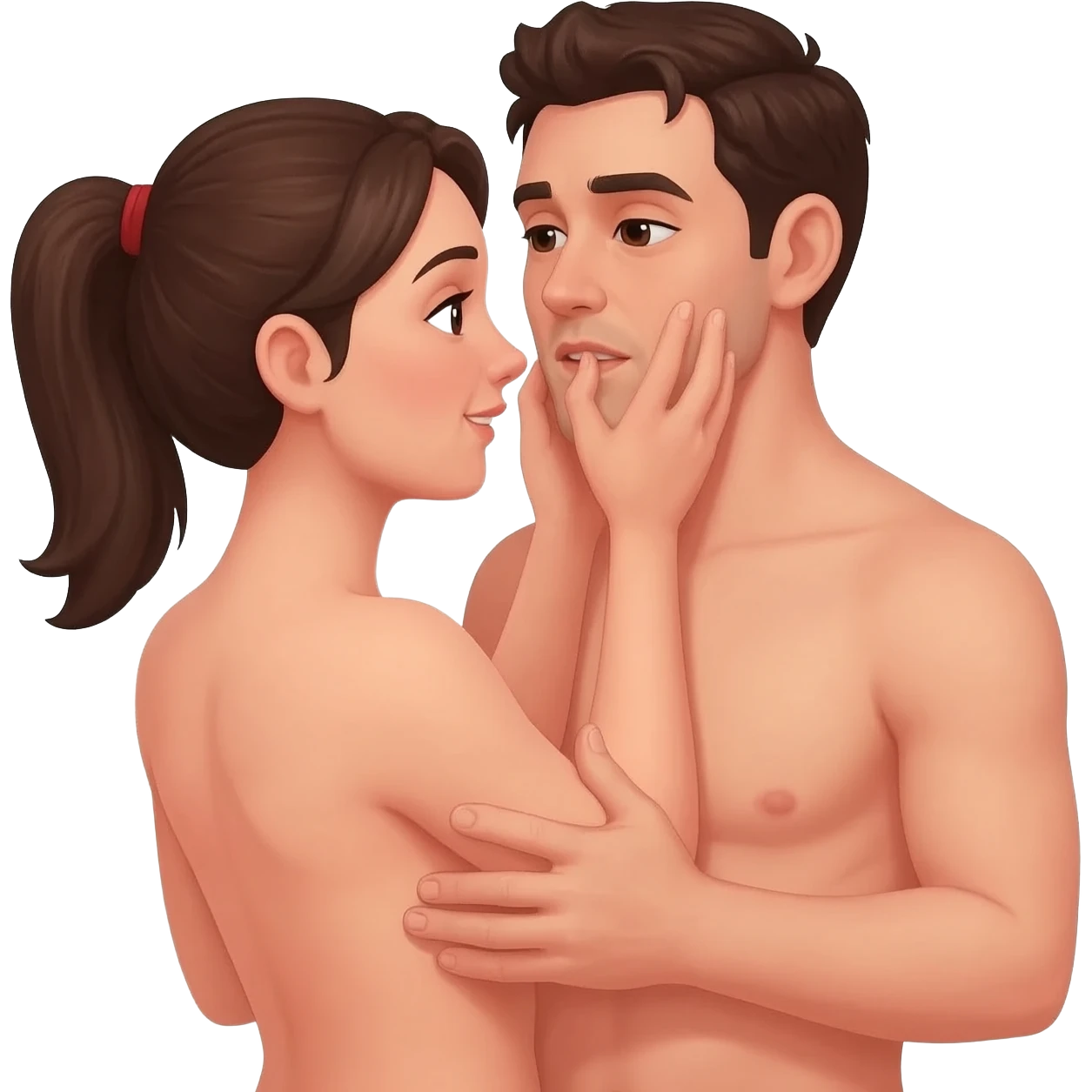SEX without clothes emoji