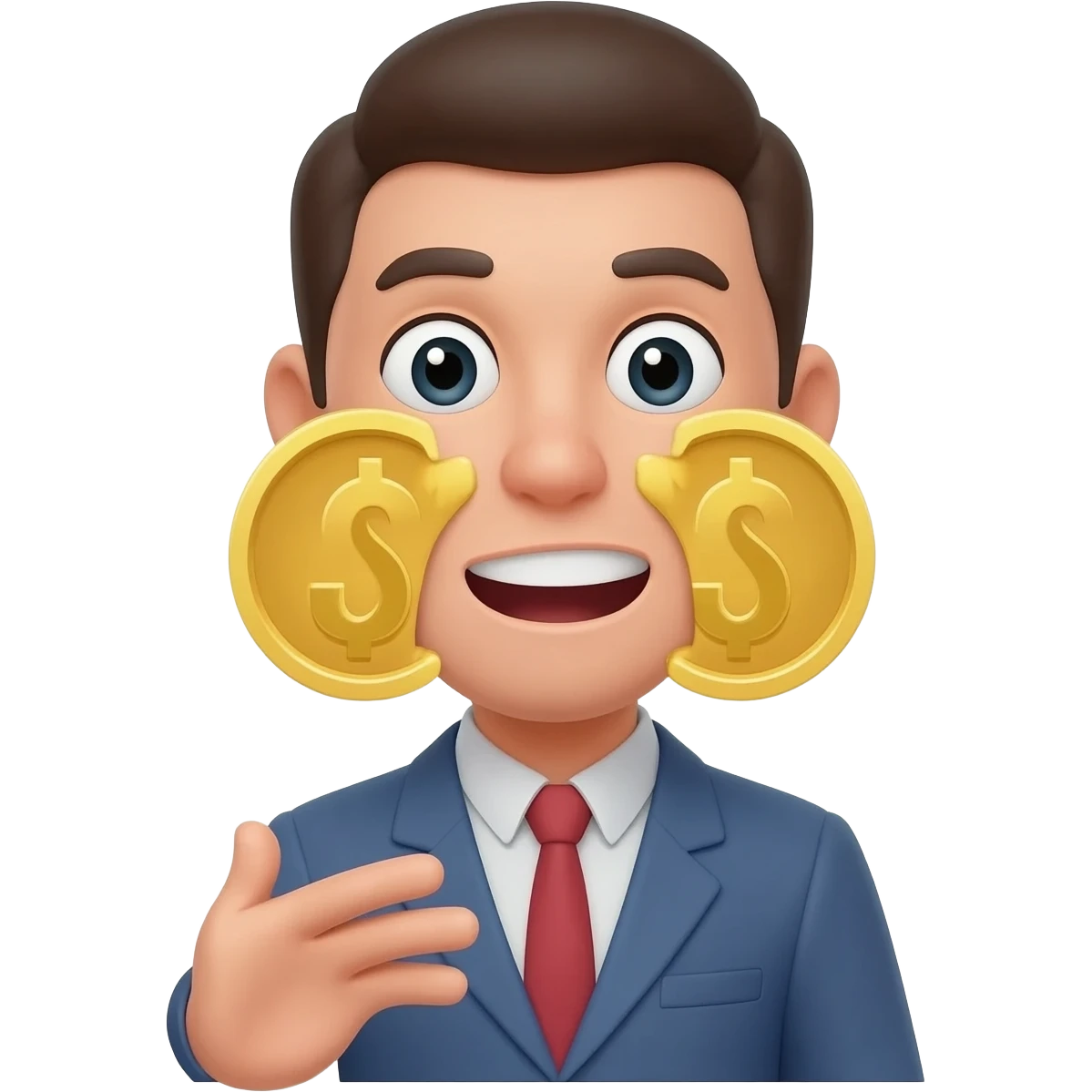 money talk ⭐🤑🤑🤑🤑 emoji