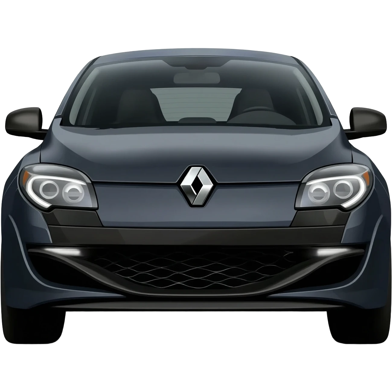 Renault megane rs black emoji