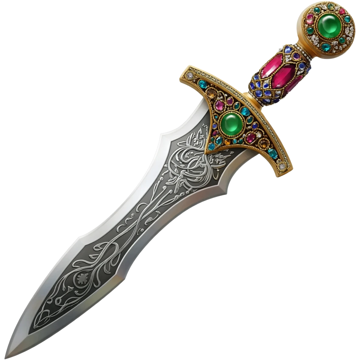 Hazrat Ali's zulfiqar sword double edge at the end emoji