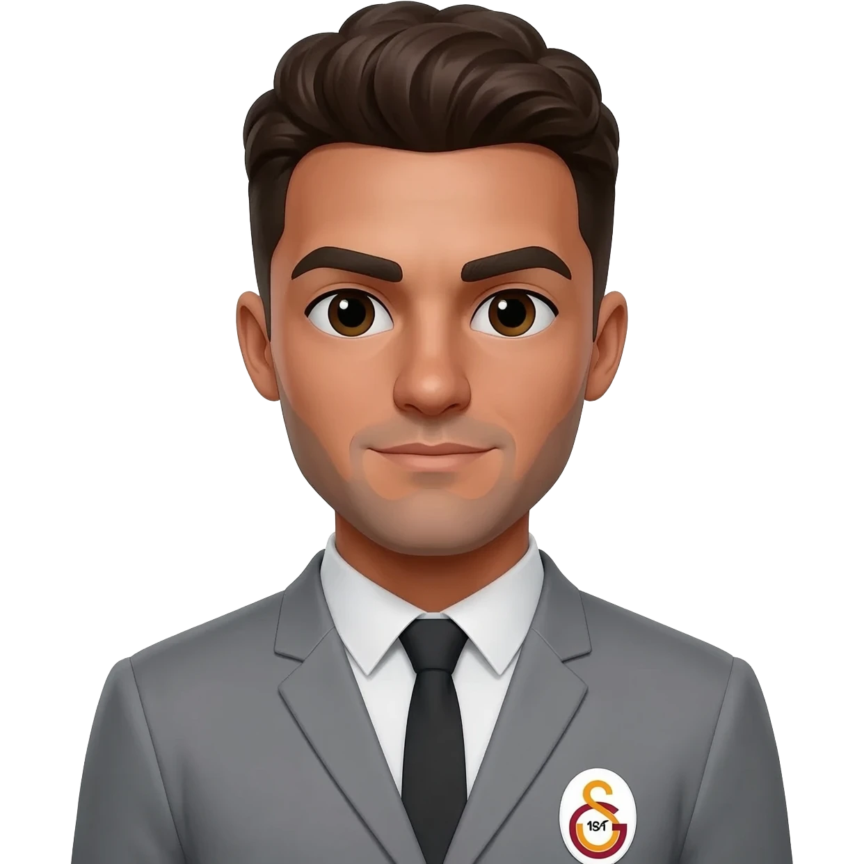 Galatasarayın gri formalı oyuncusu emoji