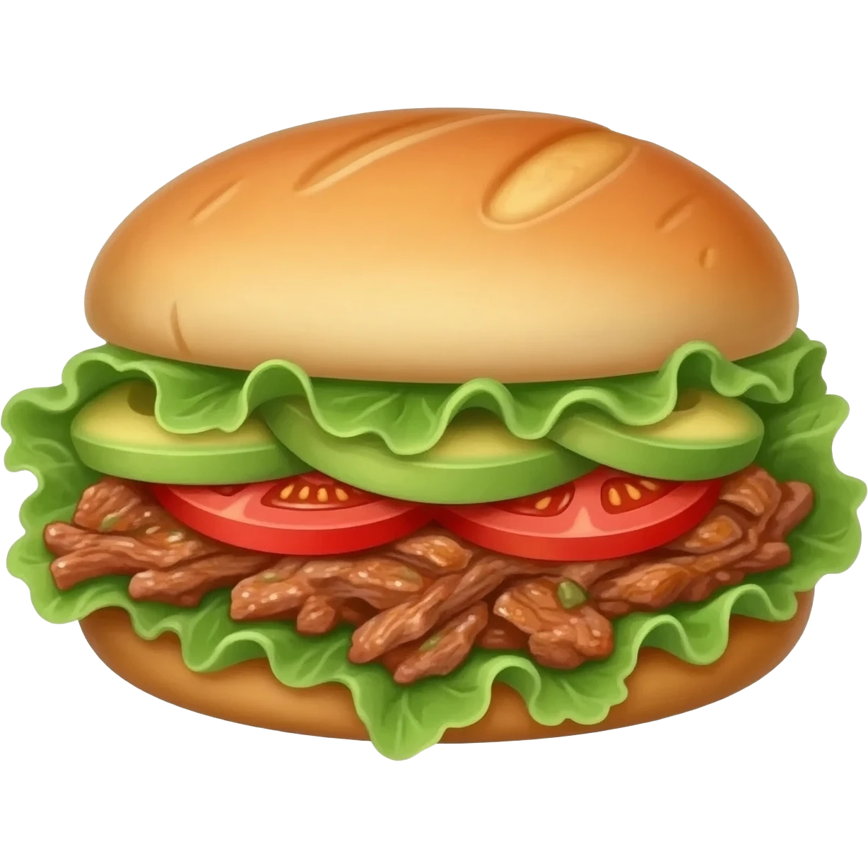 Mexican torta emoji
