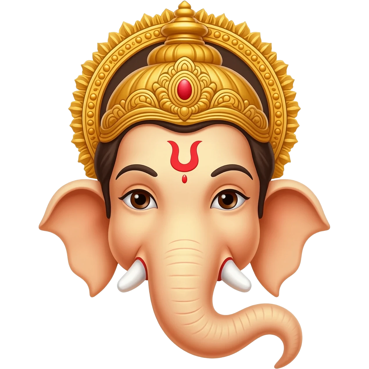 Lord ganesha valampuri emoji